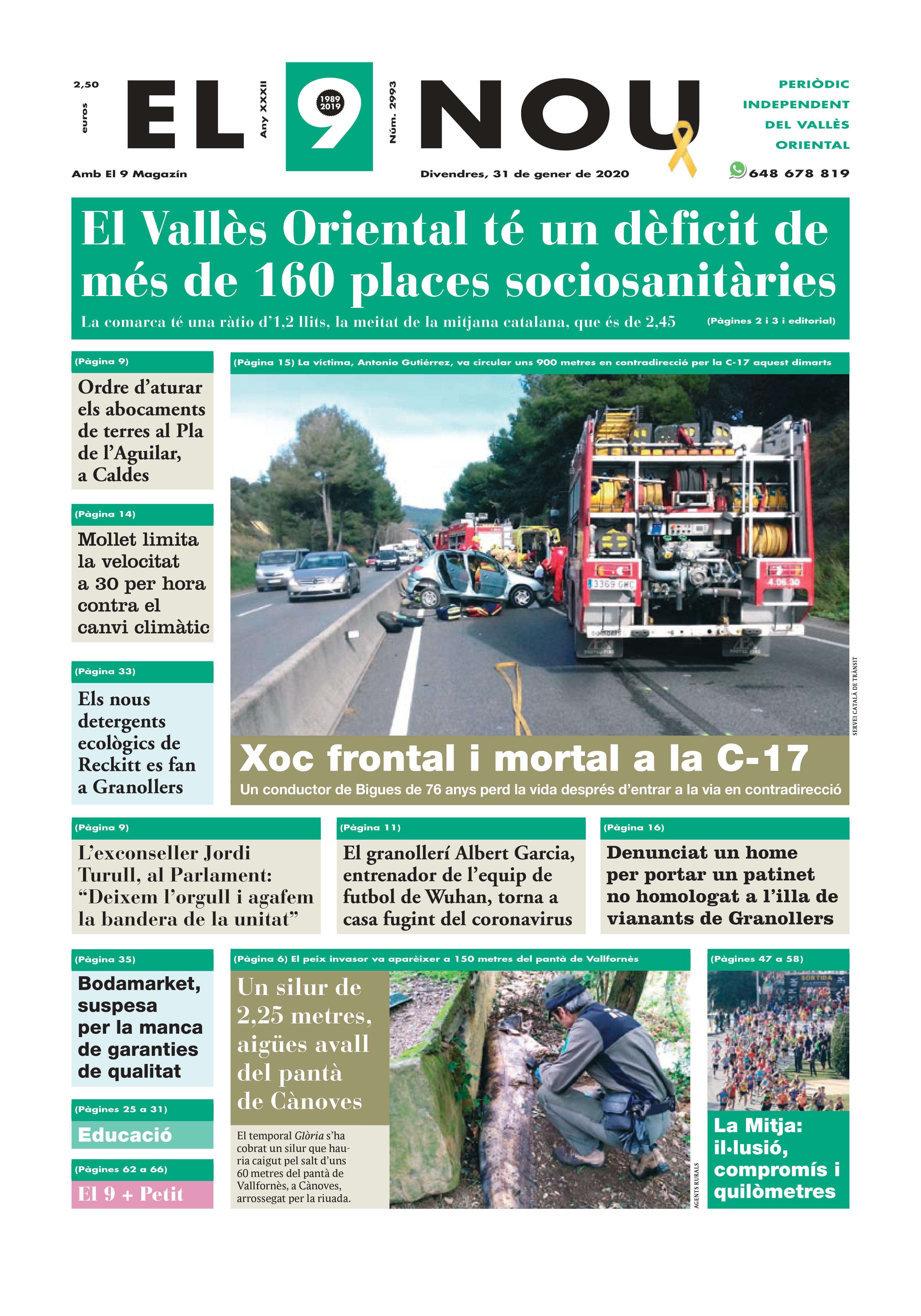200131 EL 9 NOU Primera Plana