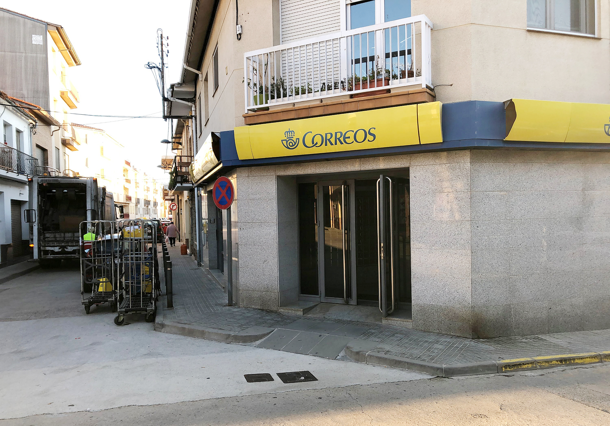 L'actual oficina de Correus a Palautordera