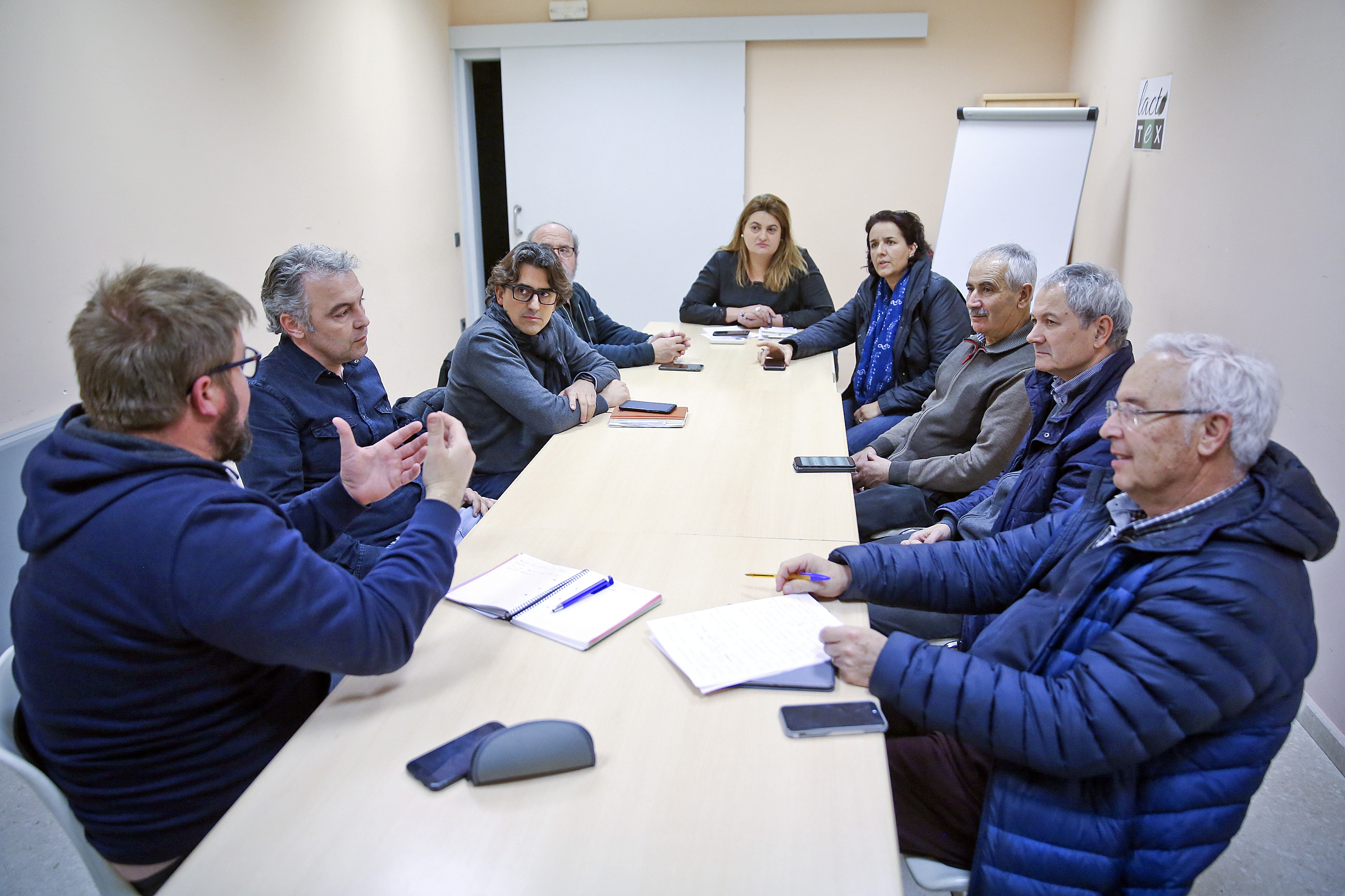 Alcaldes del Lluçanès es van reunir dimarts a la seu del Consorci per abordar el problema de la seguretat