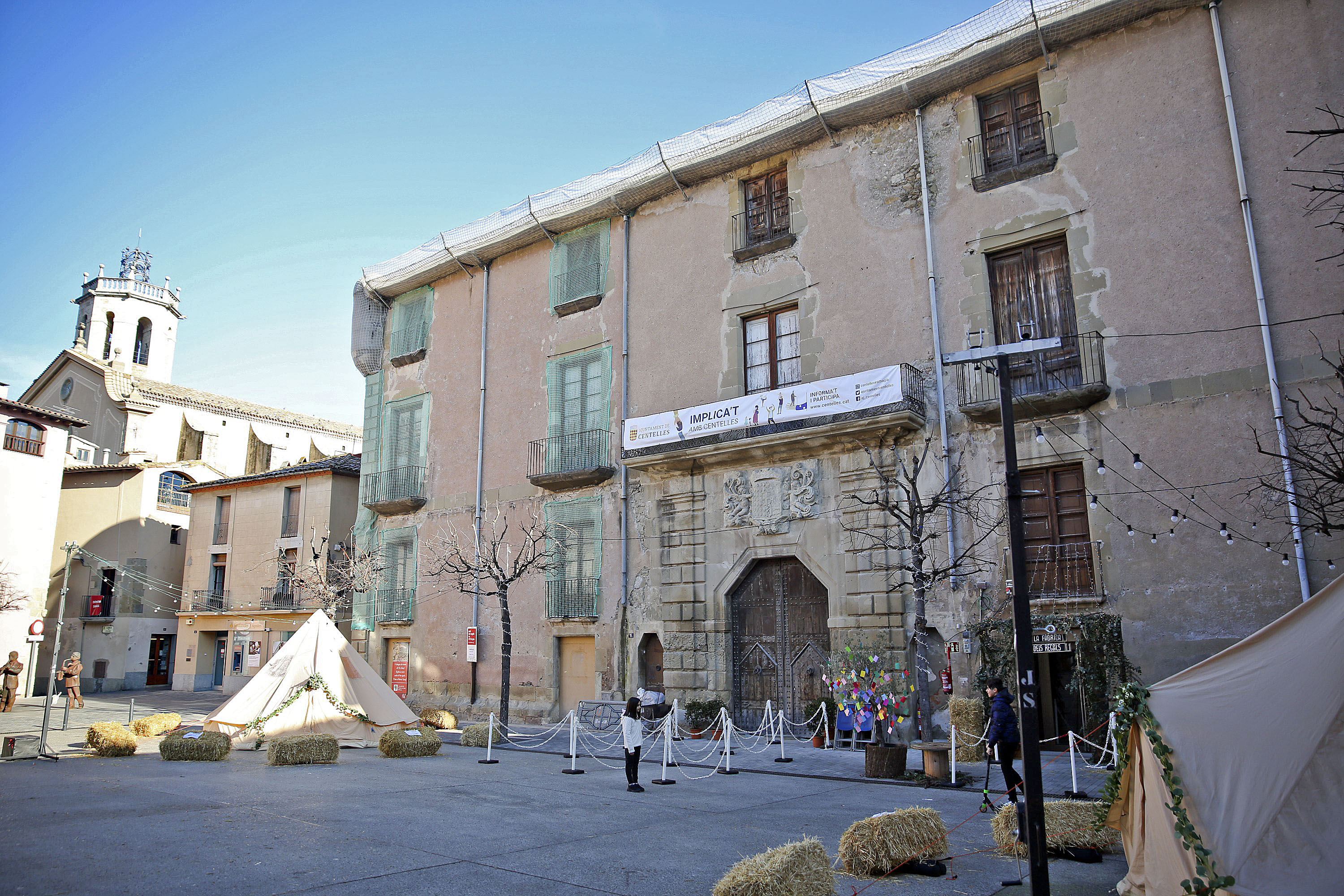 La compra del Palau dels Comtes de Centelles es va formalitzar el maig passat per 900.000 euros