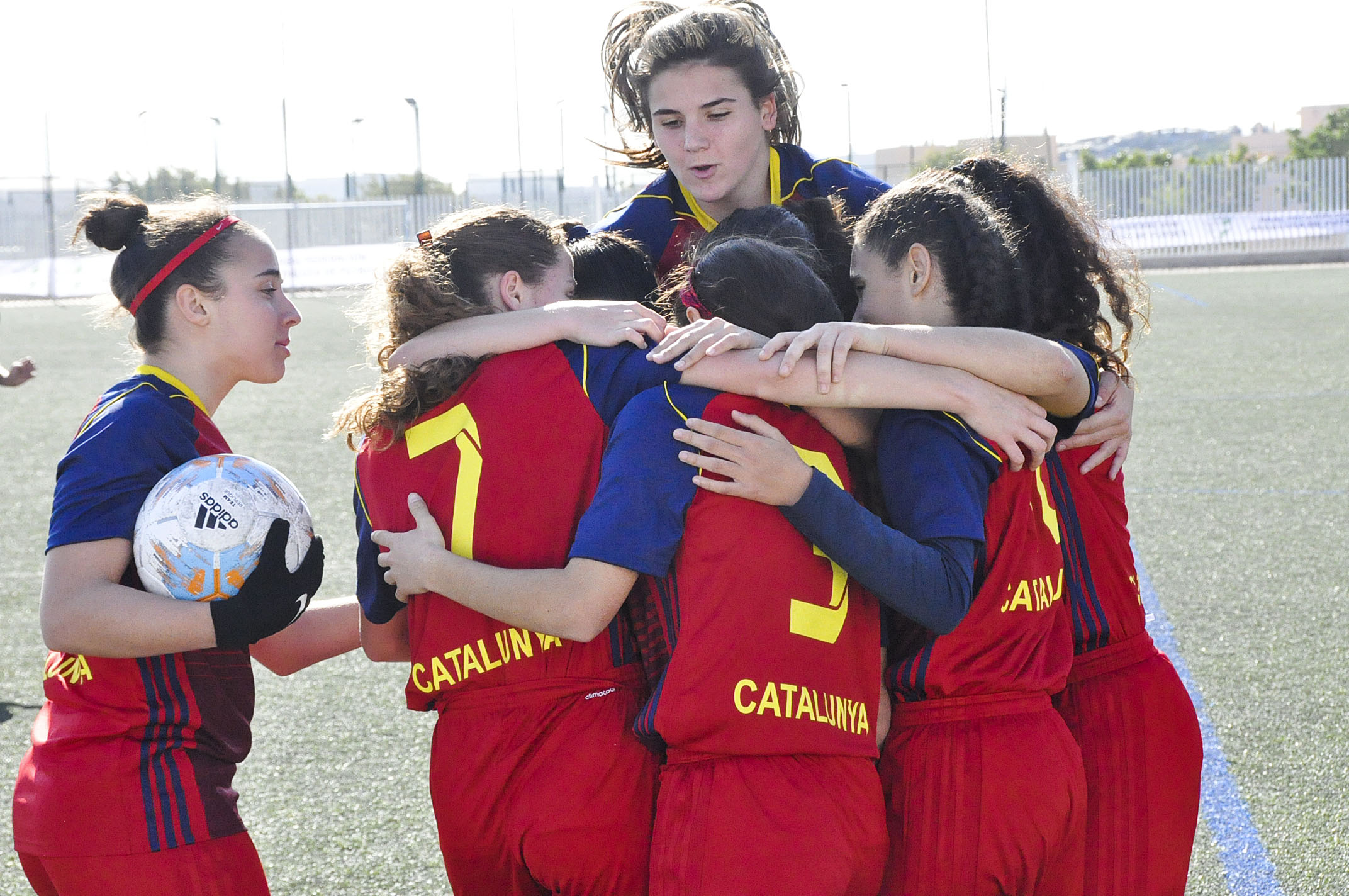 La selecció catalana Sub-15 va aconseguir una doble victòria a Almeria