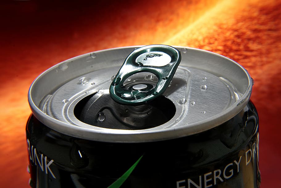 Una llauna de beguda energètica