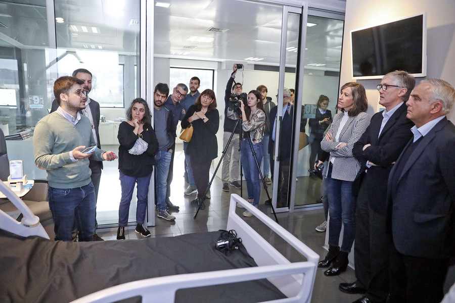 Un moment de l'acte de presentació dels premis