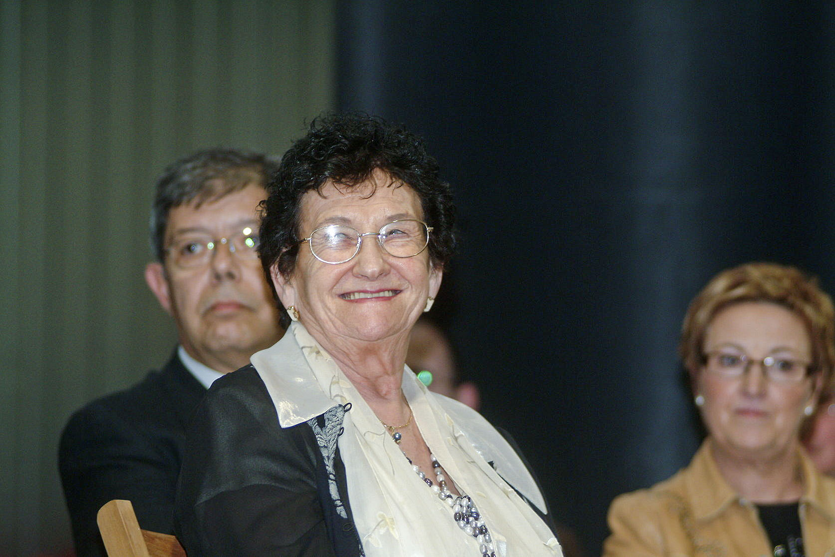Matilde Bruguera en un homenatge que se li va fer l'any 2006 a Roda