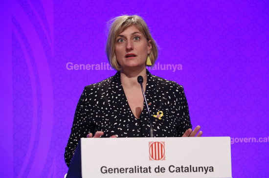 Alba Vergés, consellera de Salut