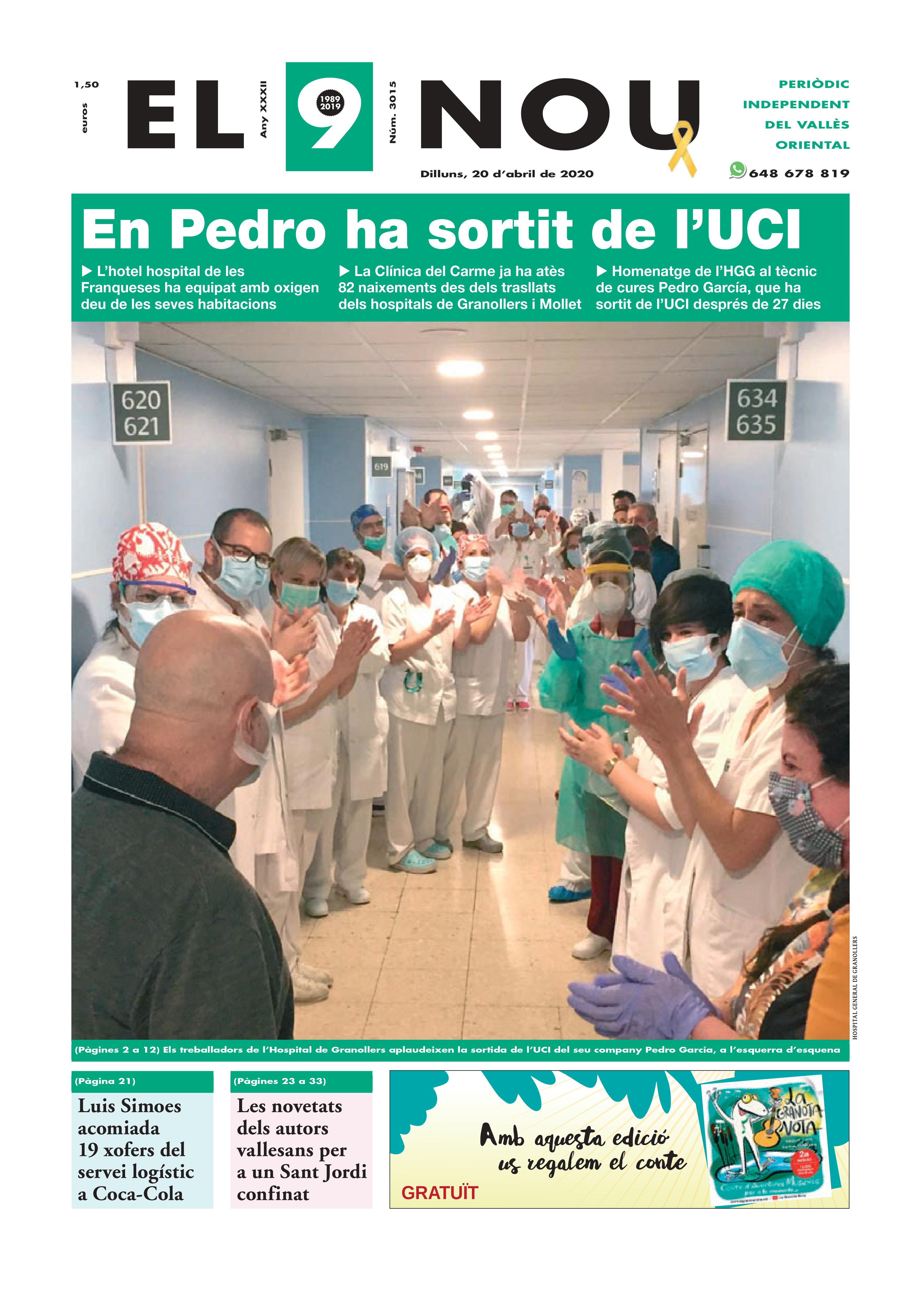 200420 EL 9 NOU Primera plana