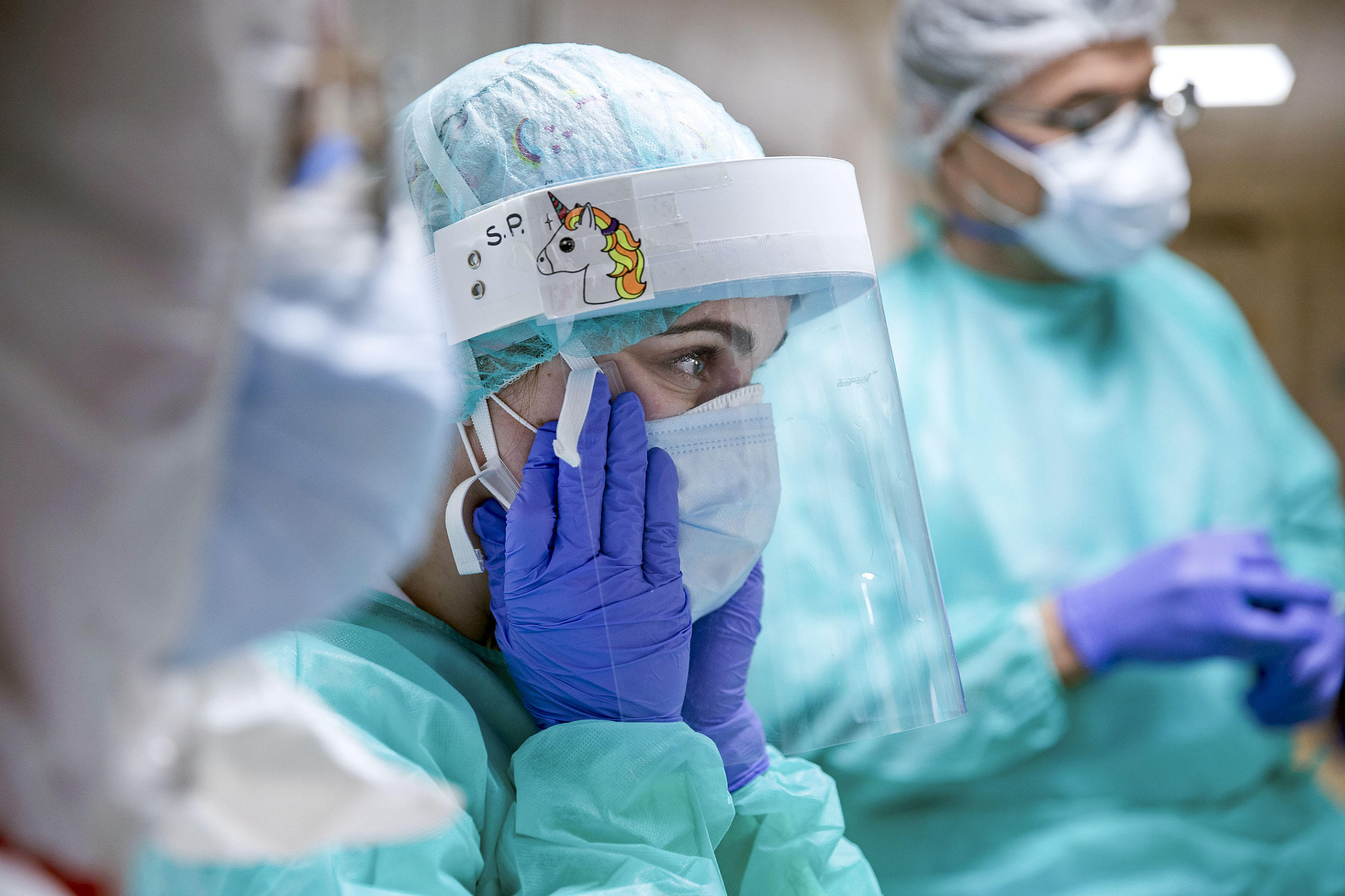 Personal sanitari de l'Hospital de Campdevànol