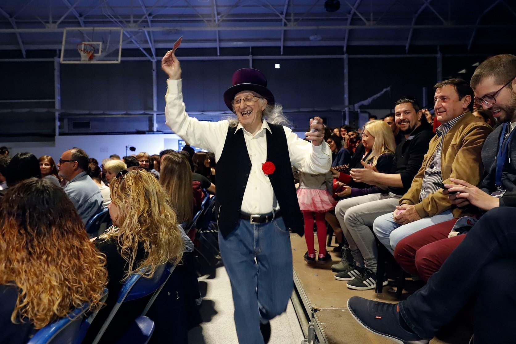 Un moment del festival de l'any passat, amb la presència de luxe de Juan Tamariz