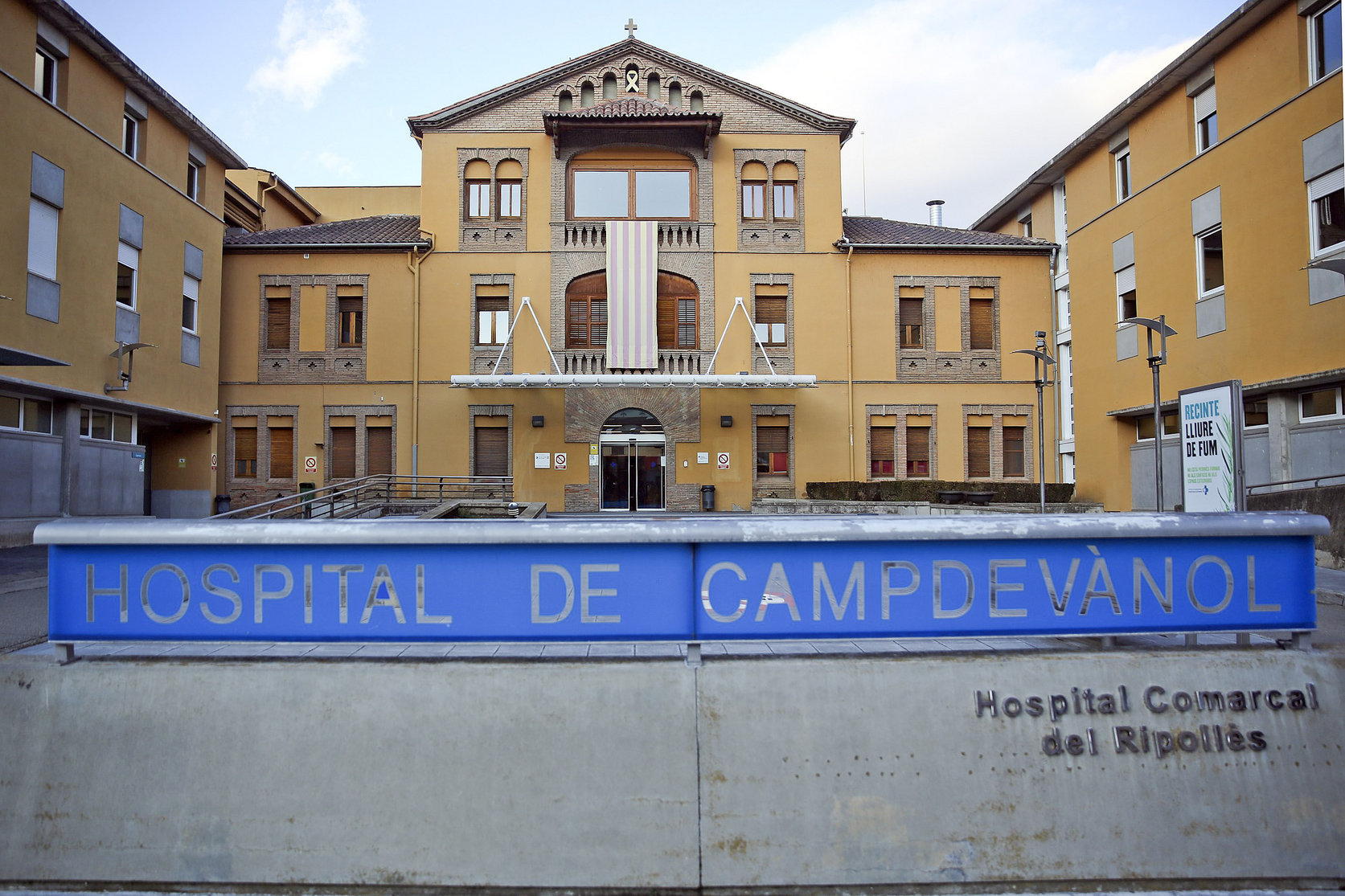 L'Hospital de Campdevànol va anunciar dissabte l'ingrés d'un pacient per Covid-19