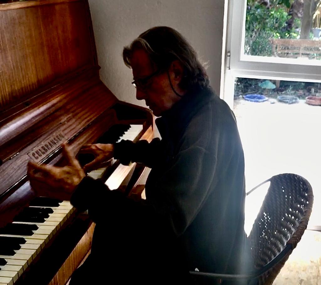 Rafael Subirachs al piano