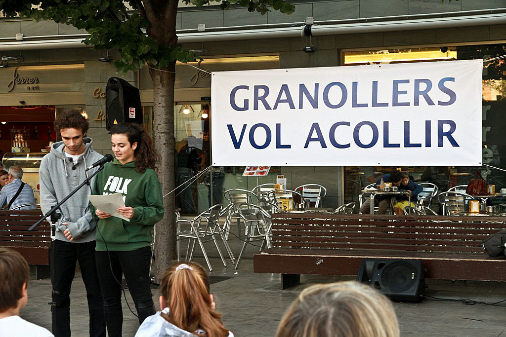 Imatge d'arxiu d'una activitat de Granollers Vol Acollir