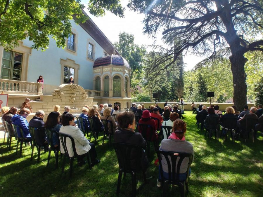 Un concert al jardí de la Casa Ricart en una edició anterior