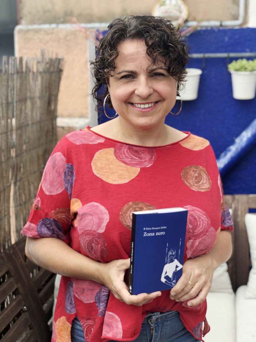 Núria Busquet amb la seva segona novel·la