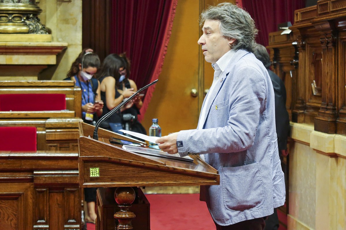 Jordi Munell al Parlament