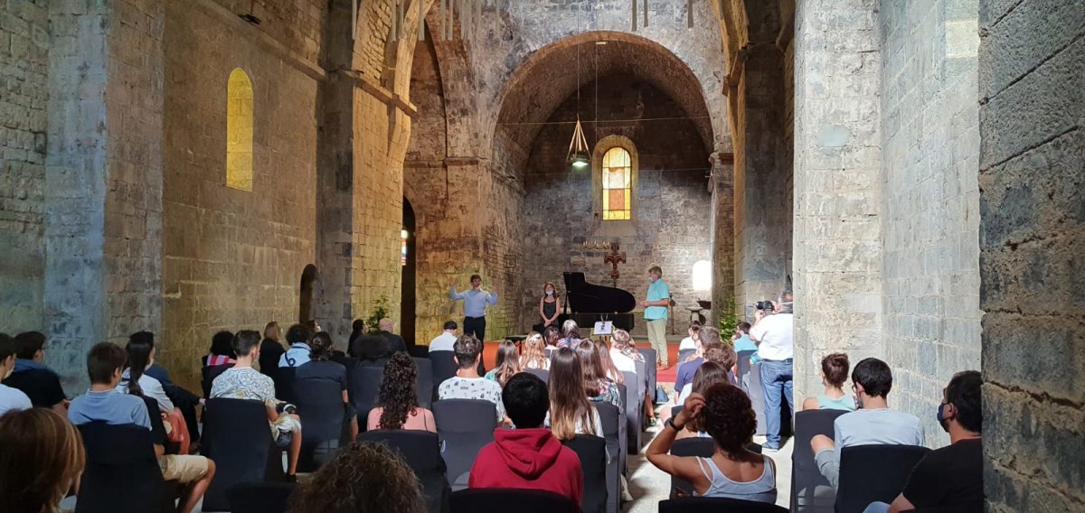 La presentació del curs i el festival Albéniz, diumenge, al monestir de Camprodon