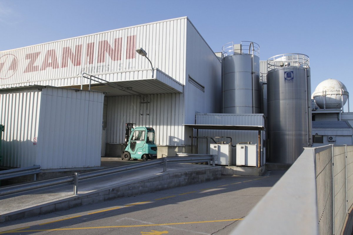 Aspecte de l'actual fàbrica de Zanini a Parets
