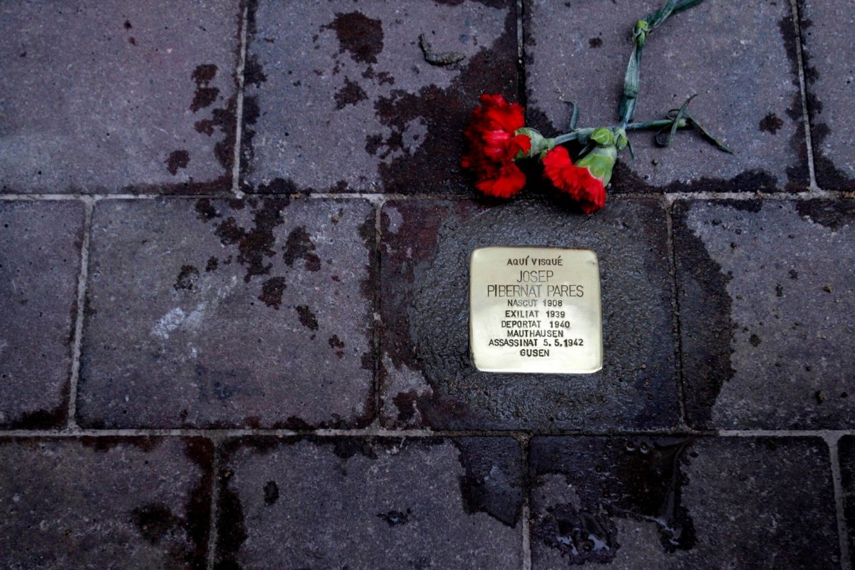 Un Stolpersteine a Granollers