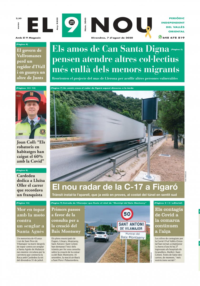 200807 EL 9 NOU Primera plana