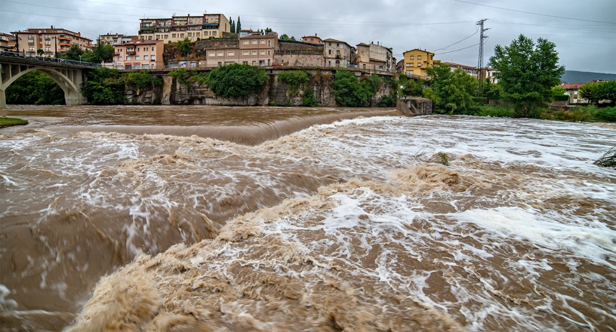 El riu Ter a Sant Quirze de Besora