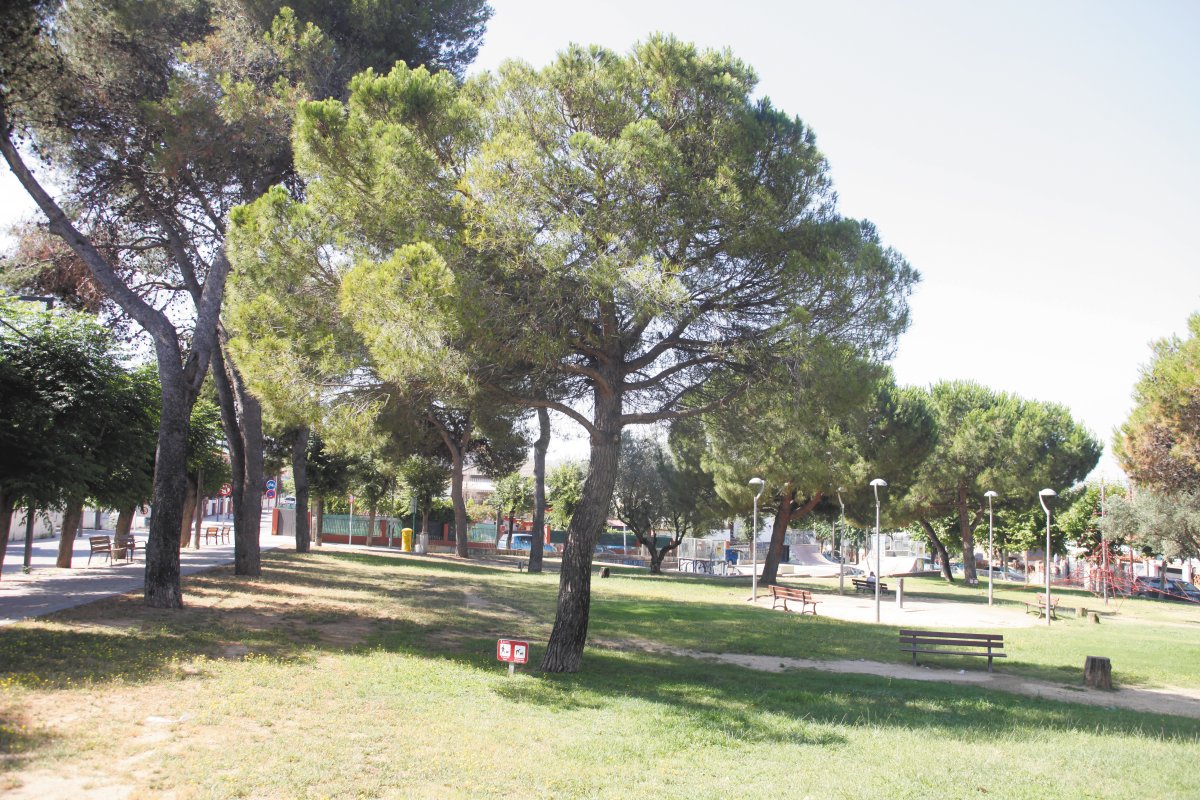 La plaça Espanya de Parets