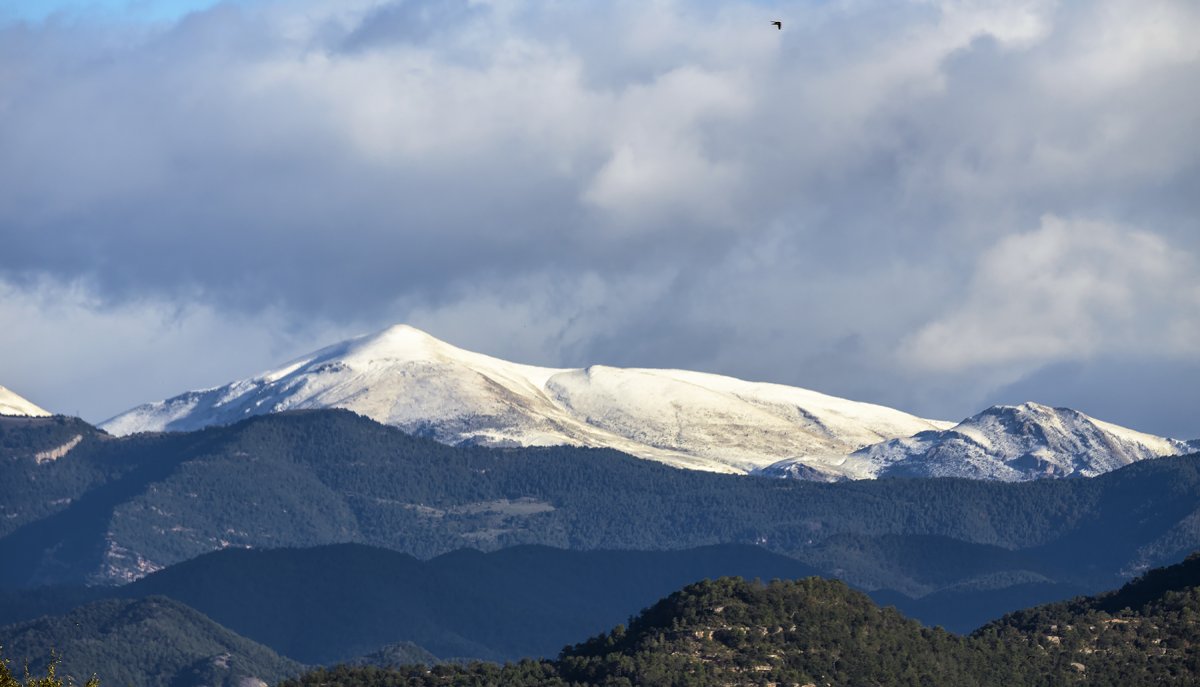 El Puigmal, vist des d'Osona