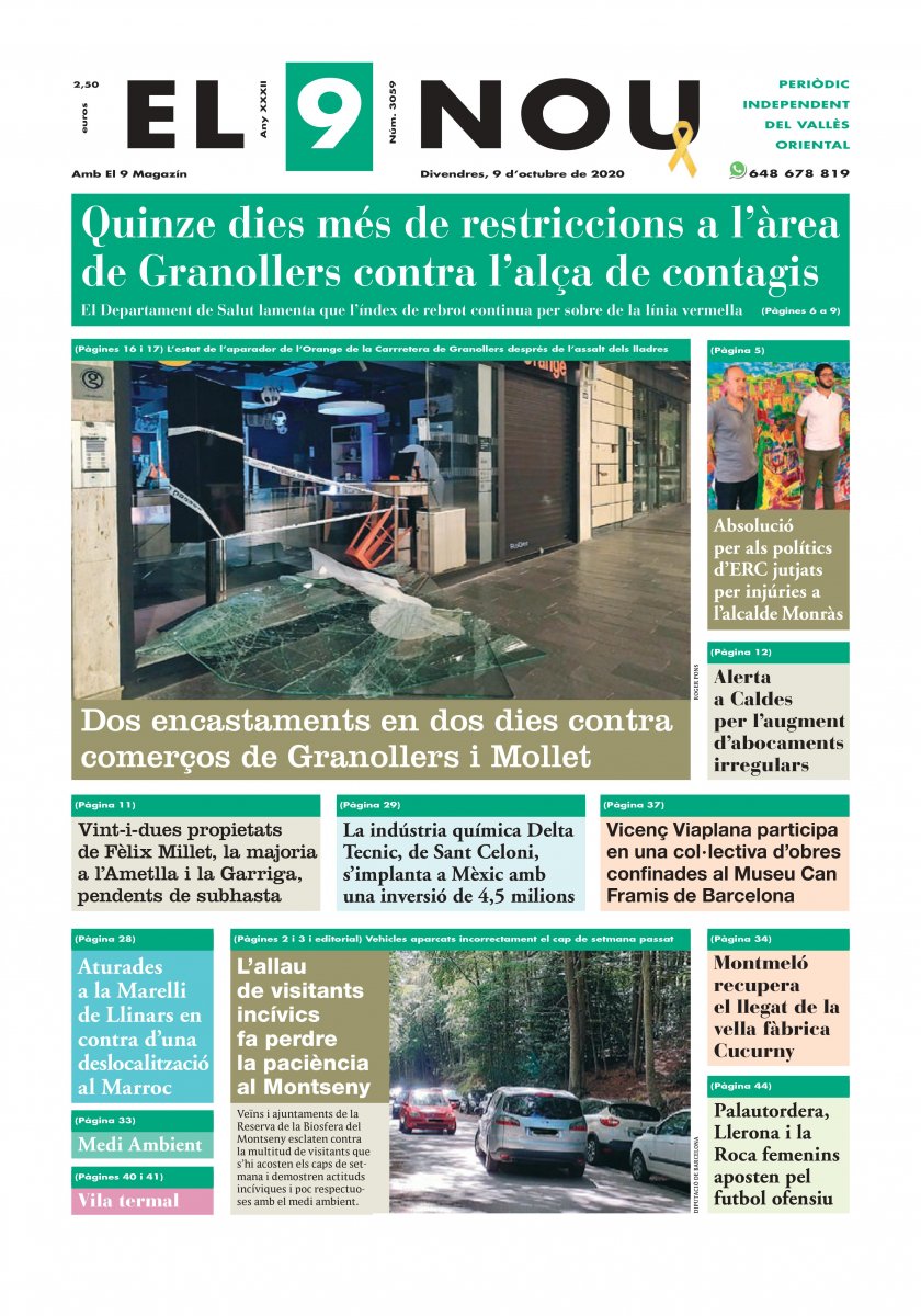 201009 EL 9 NOU Primera plana