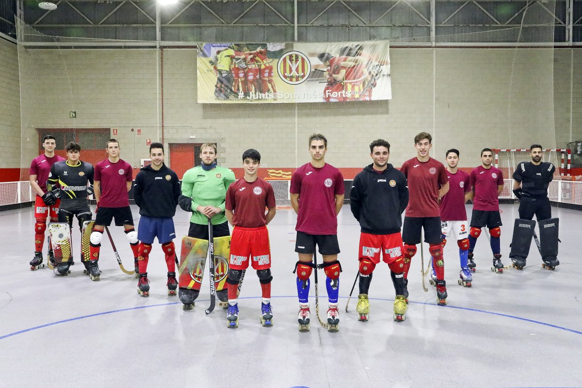 Els jugadors, dimecres en un dels últims entrenaments de preparació