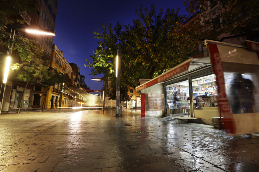 Quiosc de la plaça Maluquer i Salvador de Granollers