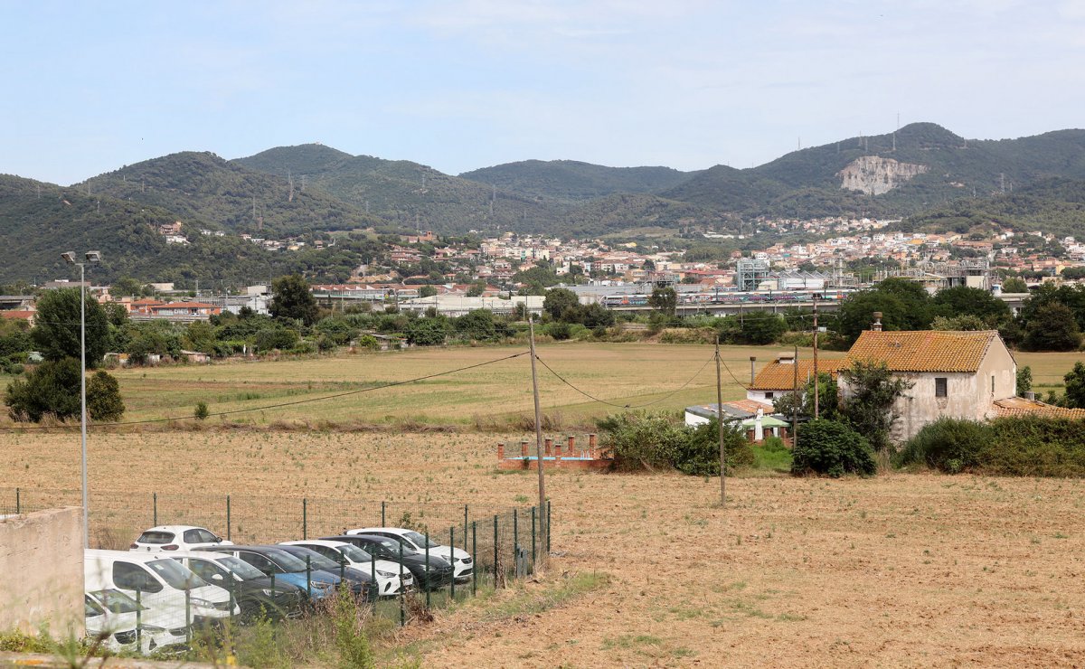 Els terrenys del sector d'El Calderí, a Mollet