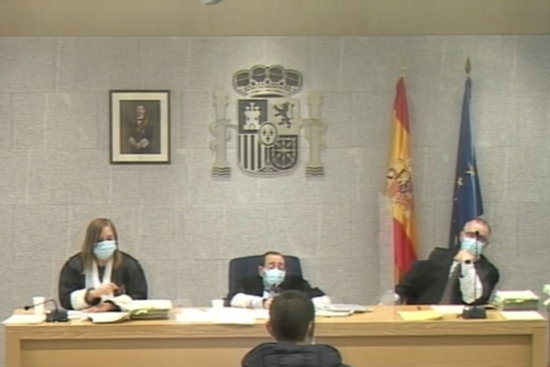 Una de les sessions del judici que es fa a la seu de l'Audiència Nacional a San Fernando de Henares