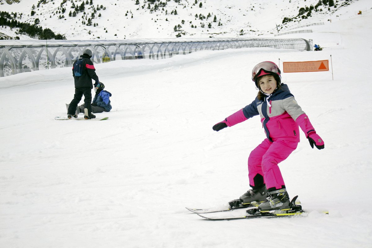 Esquiadors a Vallter 2000