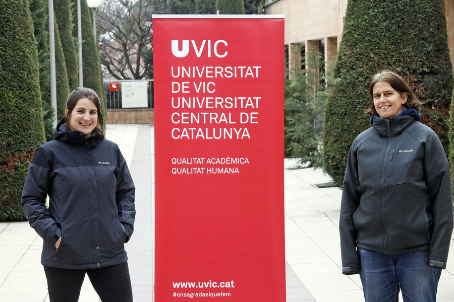 Ester Checa i Montse Martín són les investigadores que han portat a terme el projecte