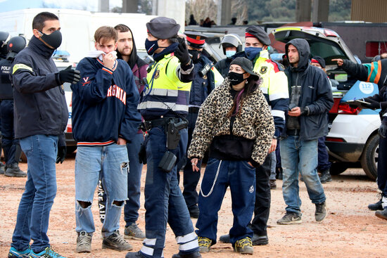 Els Mossos han identificat els participants a la festa