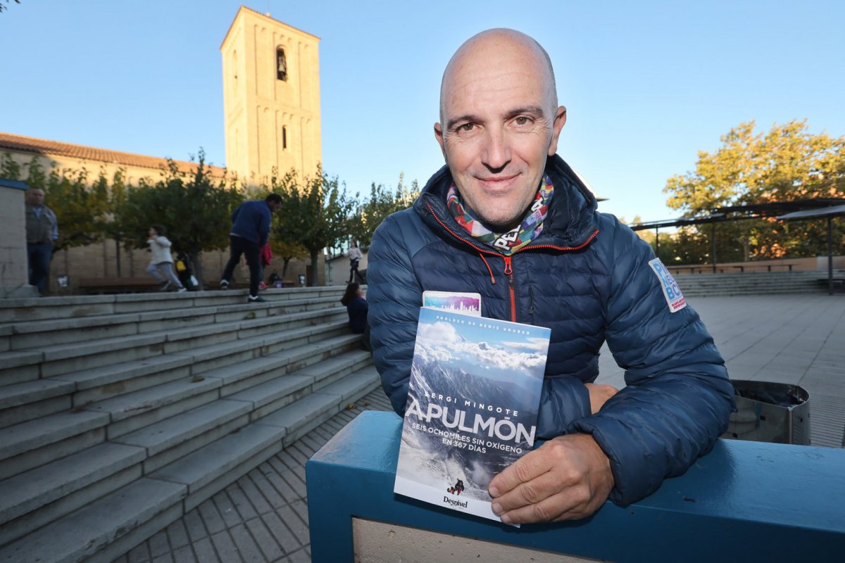 Sergi Mingote, a Parets, l'any 2019 durant la presentació d'un llibre