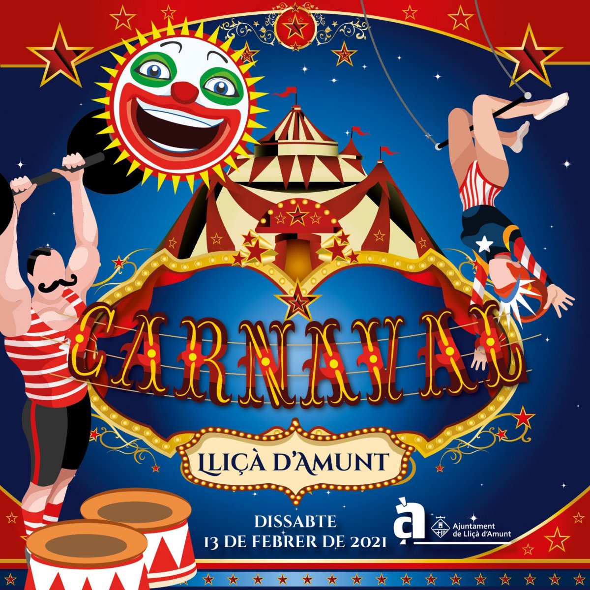 El cartell del Carnaval en format de teatre