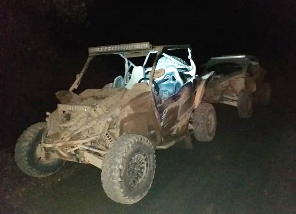 Dos dels vehicles sancionats en el control nocturn a l'entorn de Sant Martí de Montnegre
