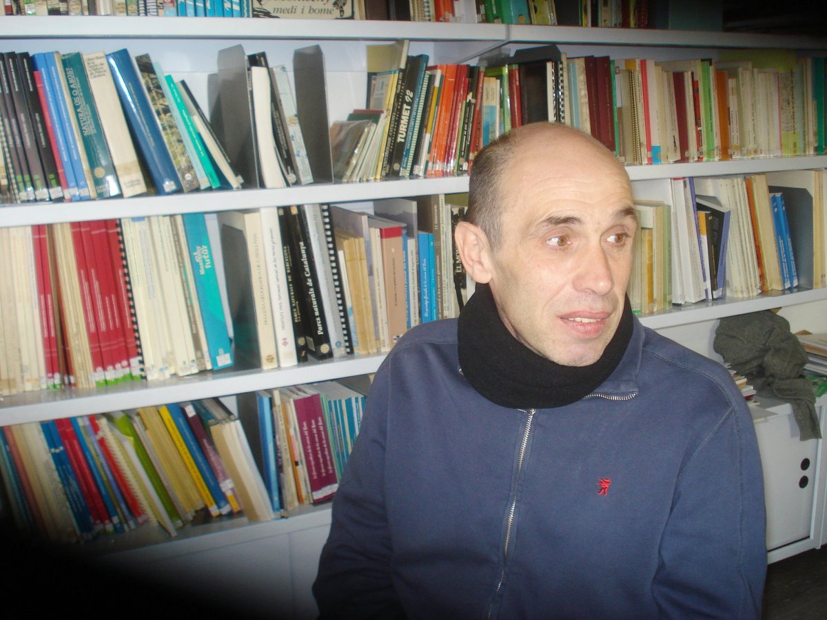 Josep Ribas en una imatge de 2014