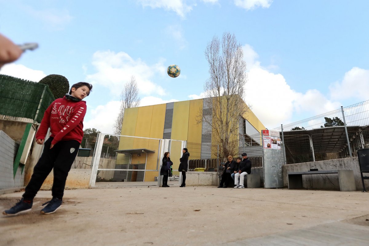 L'institut escola Tres Pins, de Vallromanes, en una imatge d'arxiu