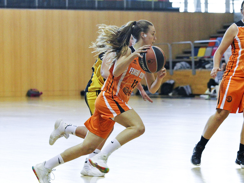 La jugadora del Femení Osona Itziar Muñoz, en un partit recent