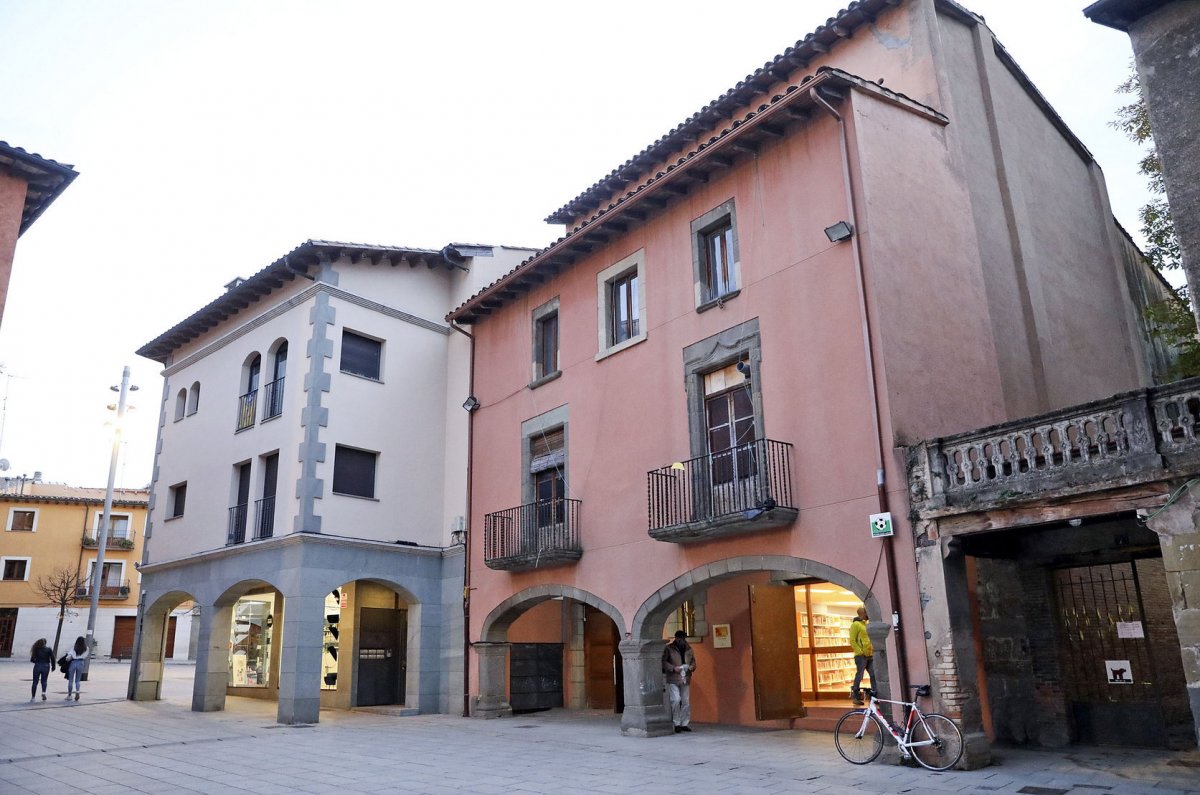 L'edifici del Club, on es traslladarà l'Escola de Música