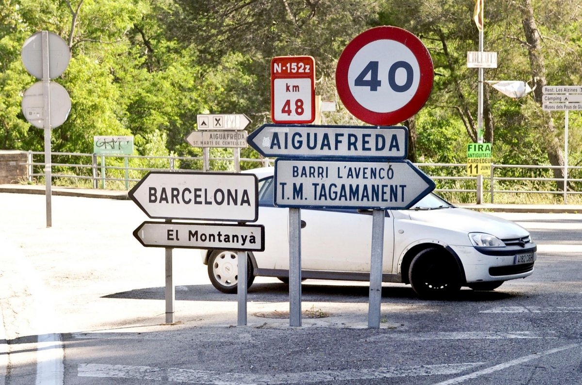Aiguafreda és el darrer municipi del Vallès Oriental pel nord