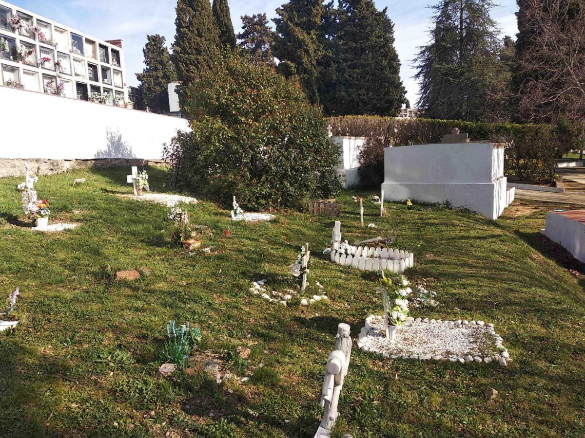 L'espai perinatal del cementiri de Granollers