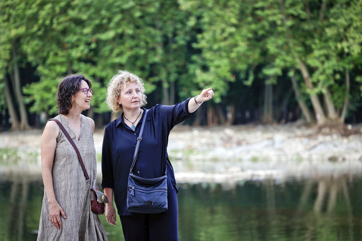 Irene Llop i Núria Sadurní són les autores de ‘L’art de la paciència. La pesca fluvial a la conca mitjana del riu Ter’. El van presentar aquest dijous al vespre