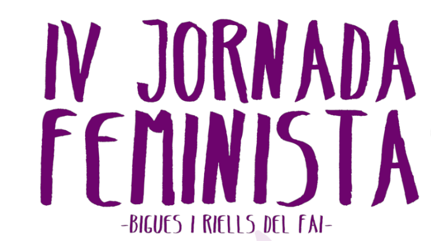 Cartell de la jornada feminista suspesa