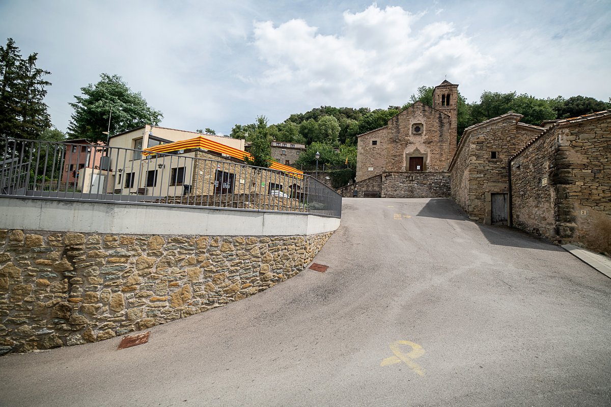 La connexió entre l’església i el carrer Montseny quedarà tancada al trànsit
