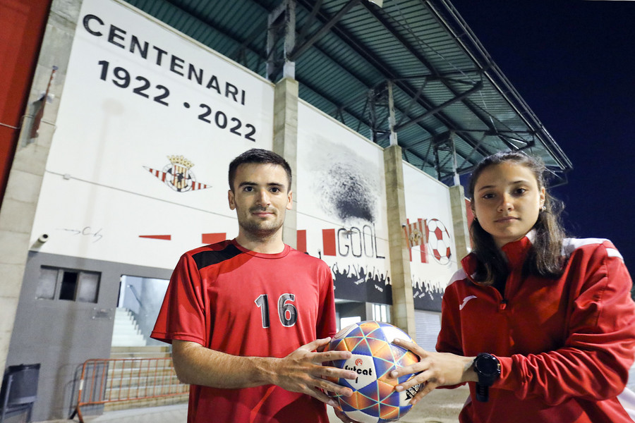 Els jugadors Ignasi Armengou i Clara Latorre són la imatge de la primera edició del Trofeu