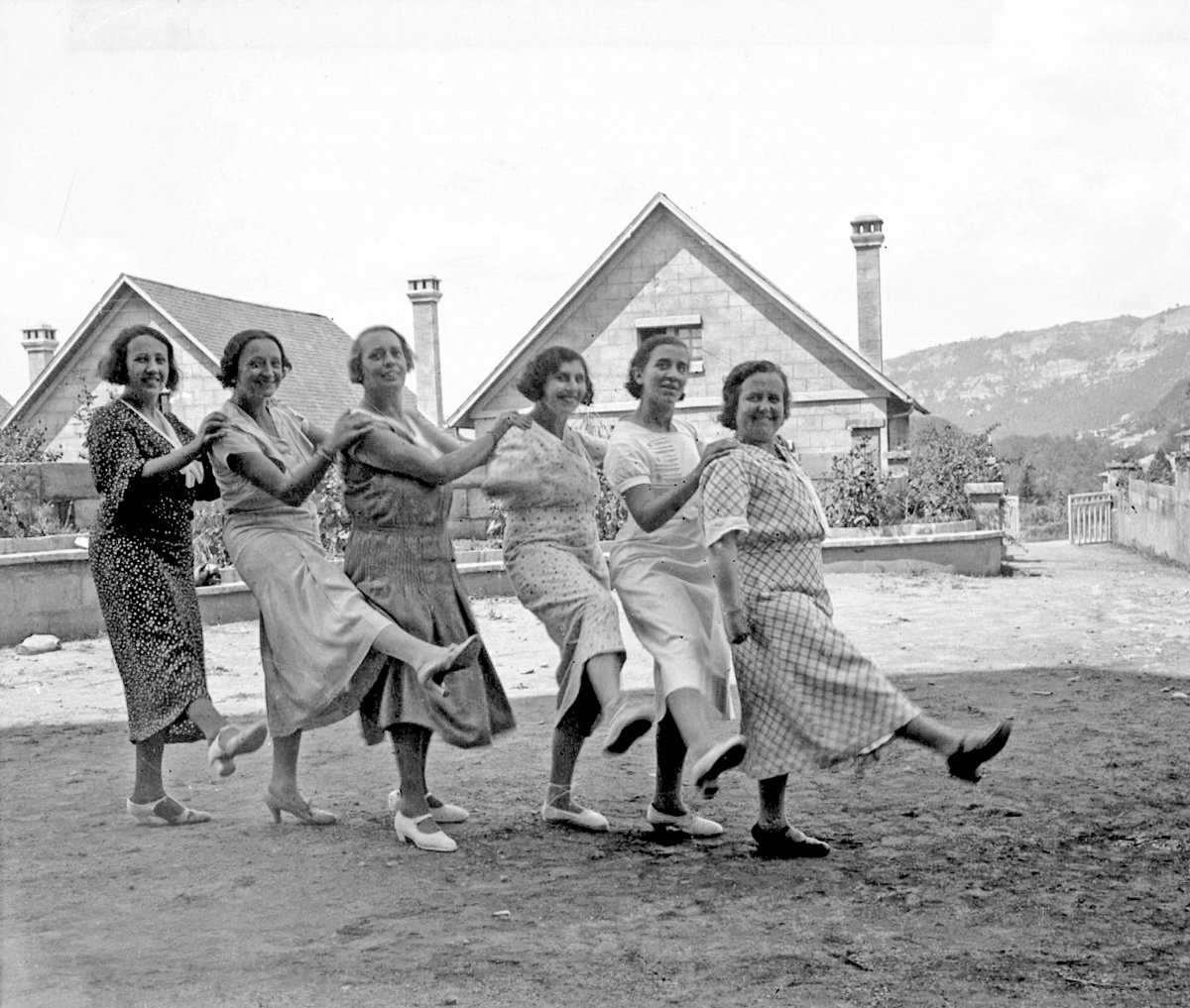 Imatge d’abans de 1936 als xalets