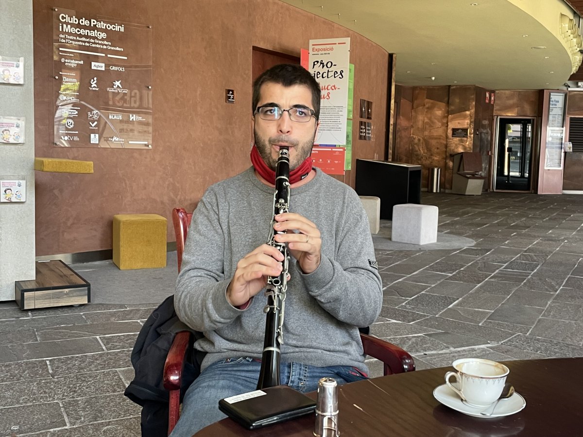 El clarinetista Oriol Garcia és un dels participants en el cicle