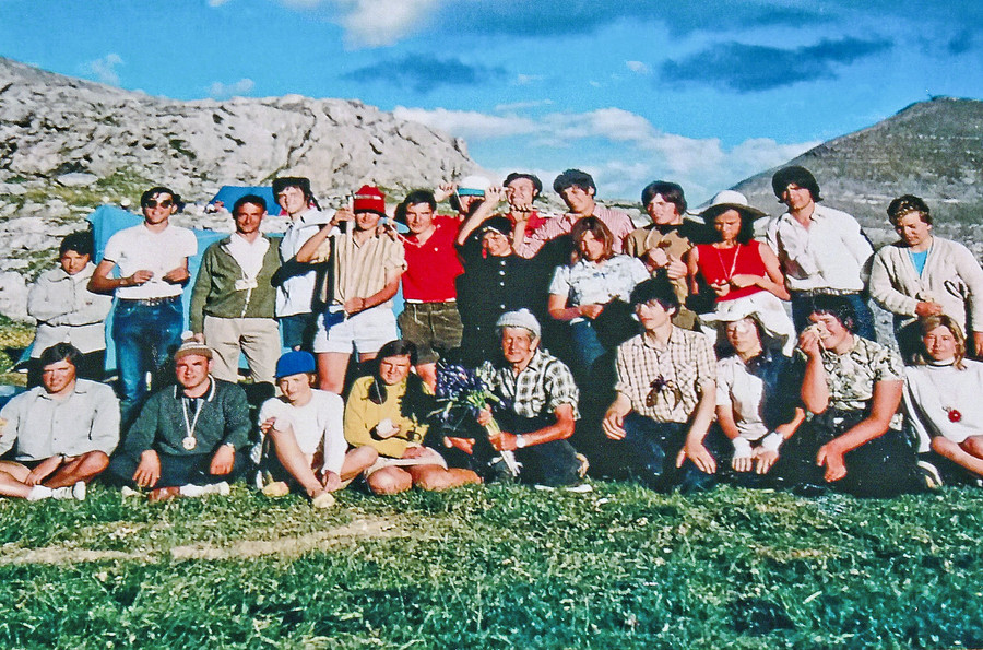 La primera sortida al Mont Perdut l'estiu de 1971