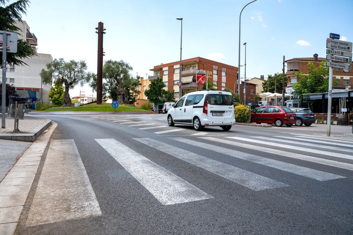 L'avinguda Catalunya, a Parets, en una imatge d'arxiu